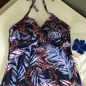 New!  Hapari Halter Tankini Top
